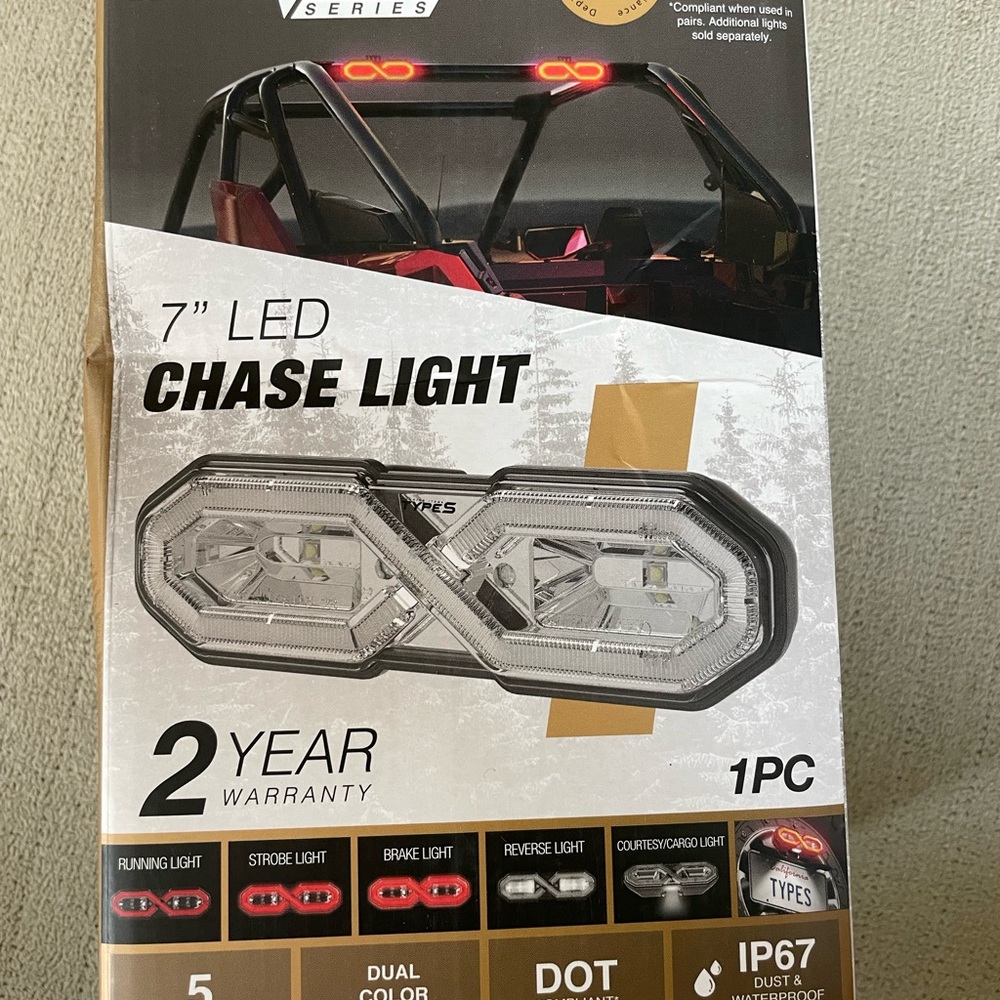 7" LED Chase Light
